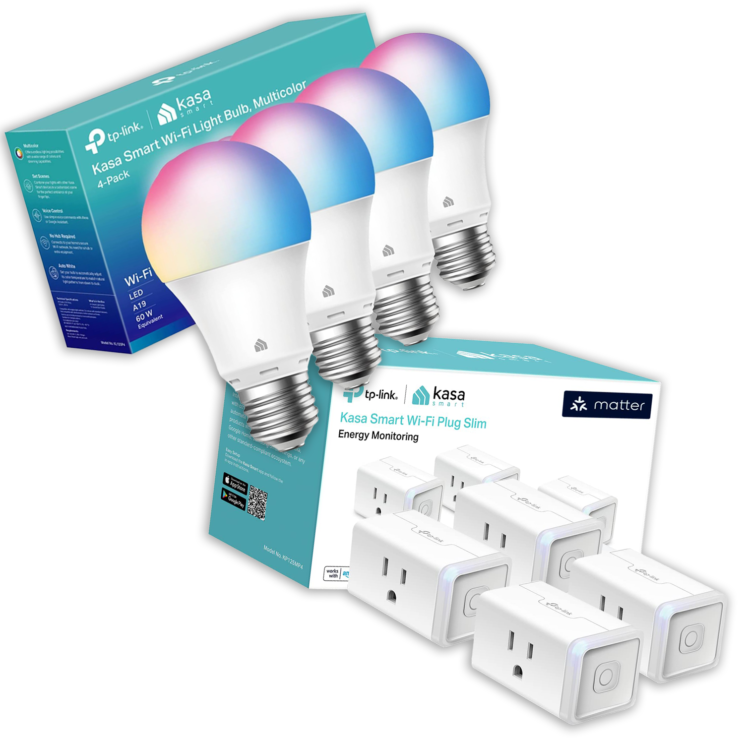 Kasa Smart Plugs & Kasa Smart Bulbs
